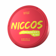  NICCOS Strawberry Kiwi koffeines prna 20db